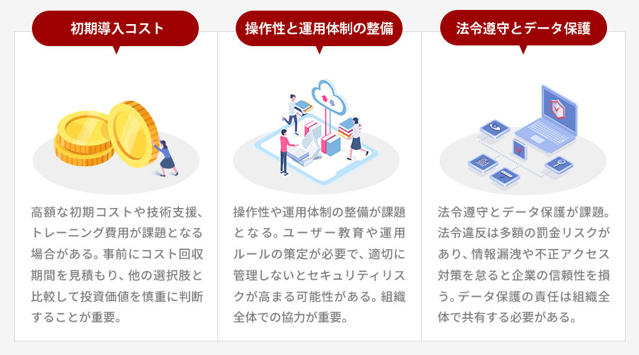 VDR導入のデメリット・注意点