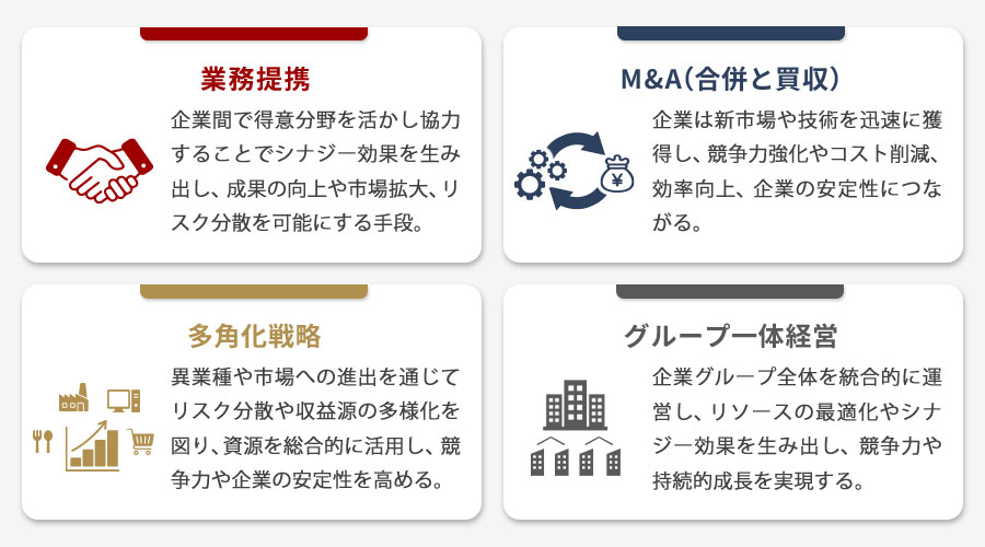 シナジー効果を生み出す方法