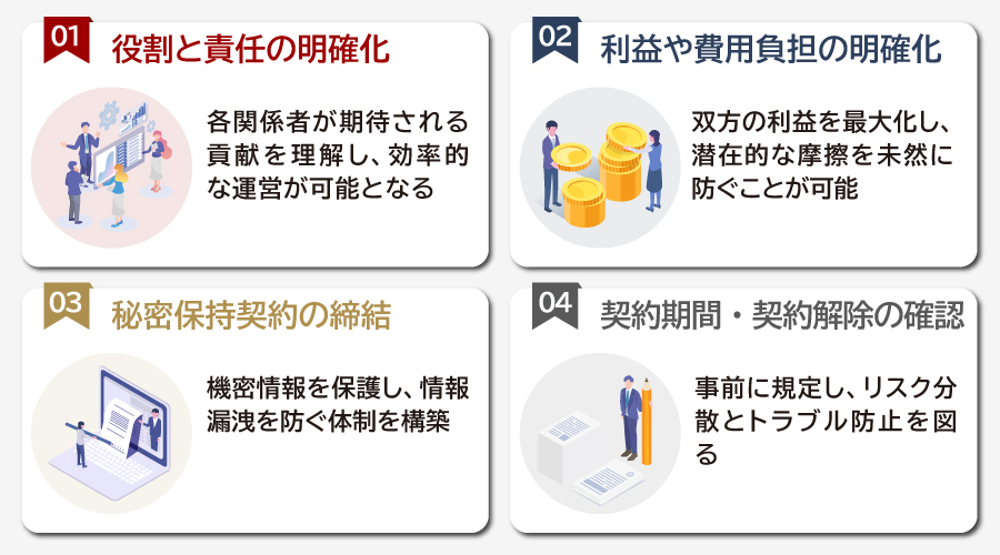 事業提携を成功させるポイントと注意点