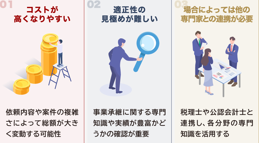 事業承継を弁護士に依頼する際の注意点