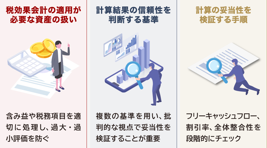 DCF法実施時の注意点